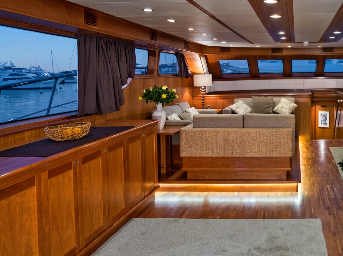 Trojan — Main saloon
