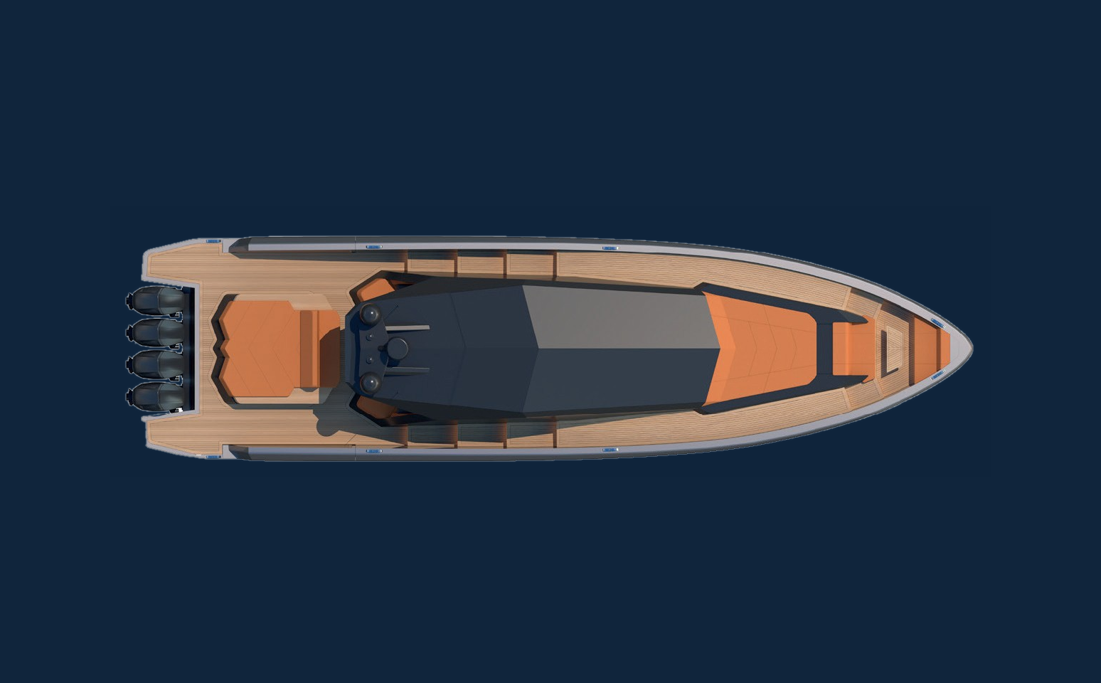 RS 60 — General arrangement — upper deck