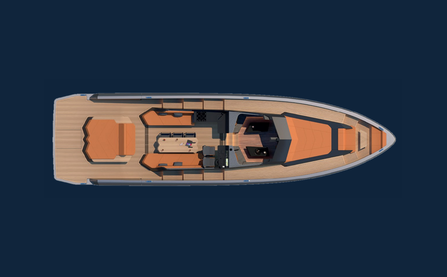 RS 60 — General arrangement — main deck