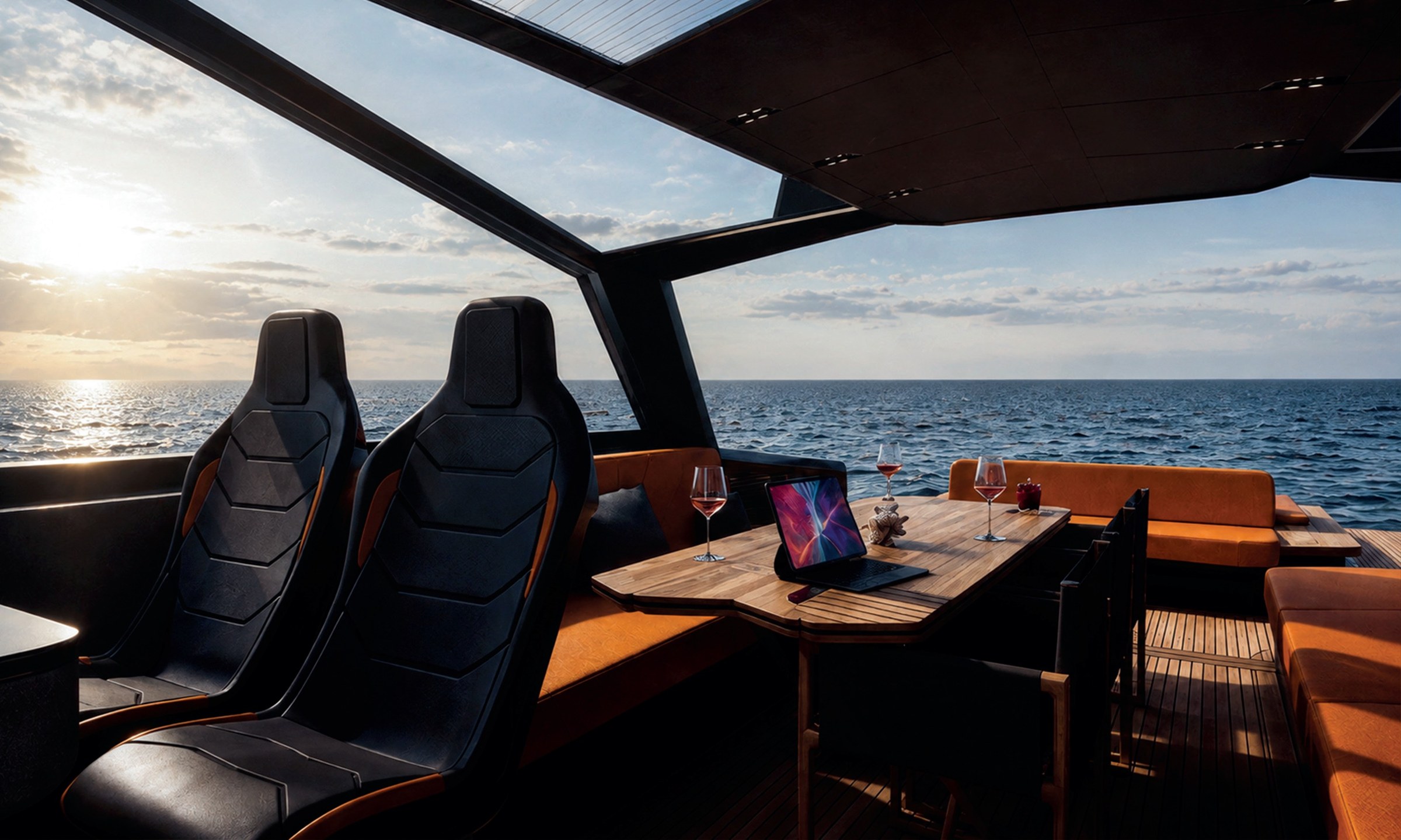 RS 60 — Helm and dining