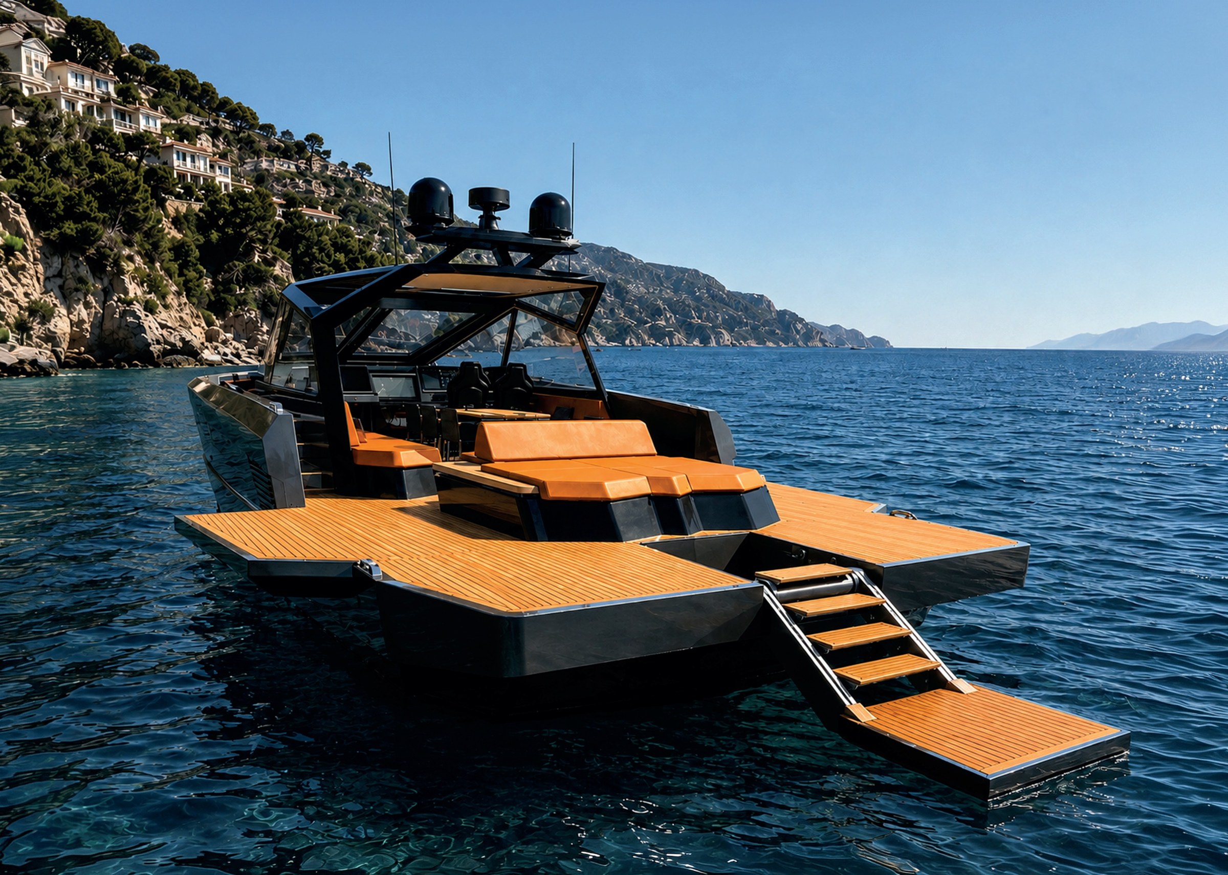 RS 60 — Stern and swim platform